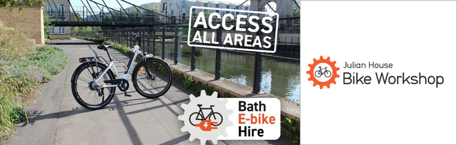 Bath City Centre E Bike Hire Julian House Bike Workshops Bath and North East Somerset Council